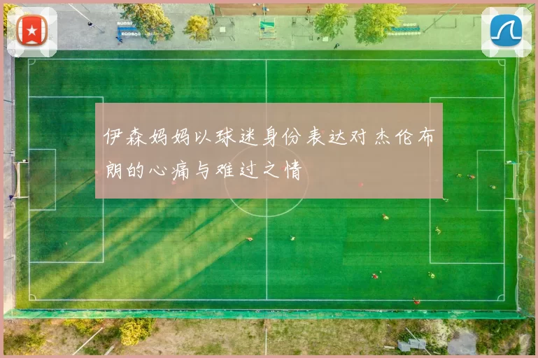 伊森妈妈以球迷身份表达对杰伦布朗的心痛与难过之情